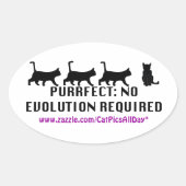 Purrfect Evolution Promo Sticker (Voorkant)