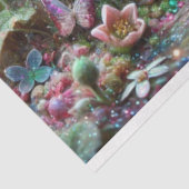 Purrfect Garden Cat Magic Decoupage Tissuepapier (Detail)