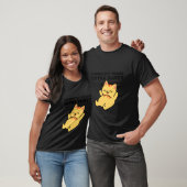 Purrfect Gerolde Extra Fluffy Kat Trillingen T-shirt (Unisex)