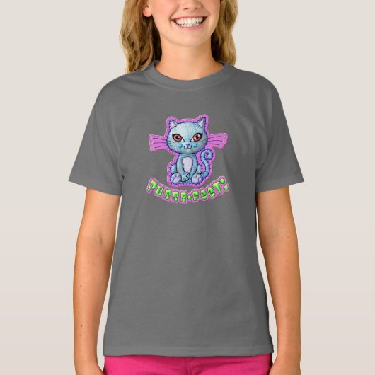 Purrfect Girls T-shirt (Voorkant)