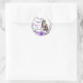 Purrfect Happy Mail gepersonaliseerde Sticker (Tas)