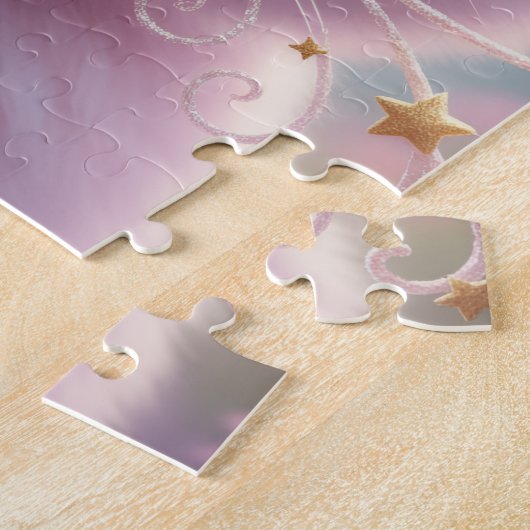 Purrfect Kitten -Cute Whimsical Legpuzzel (Zijkant)