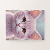 Purrfect Kitten -Schattig Whimsisch Legpuzzel (Horizontaal)