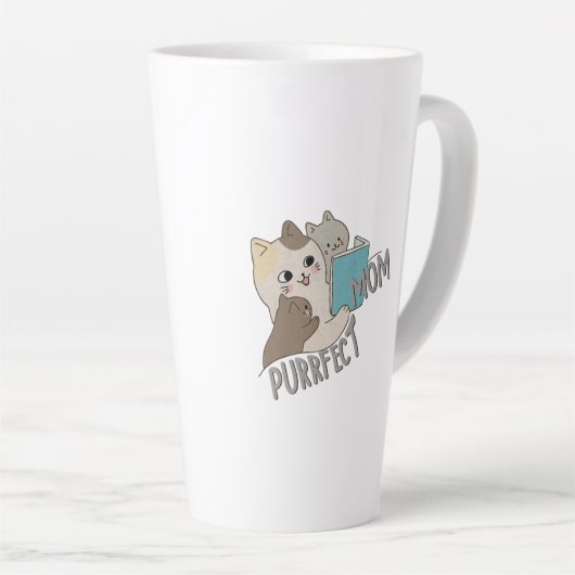 Purrfect mama latte mok (Rechterhoek)