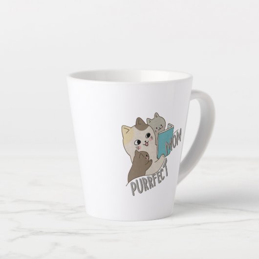 Purrfect mama latte mok (Rechterhoek)