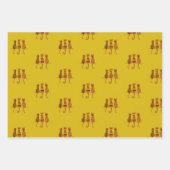 Purrfect Moments Cat-geïnspireerd Wrapping Papier Inpakpapier Vel (Voorkant)