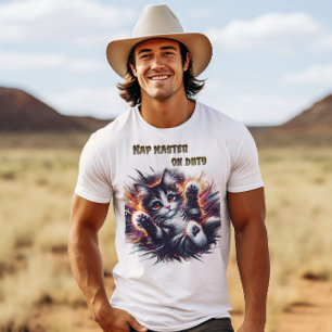 Purrfect NAP Master in dienst T-shirt