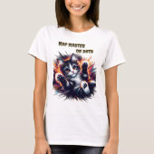 Purrfect NAP Master in dienst T-shirt (Voorkant)