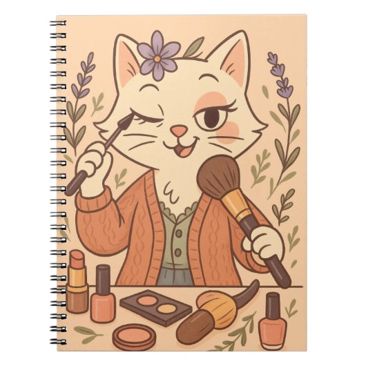 Purrfect Ongetemde Notities Notitieboek (Voorkant)
