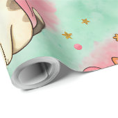 Purrfect Party Cats – Festive Celebration Pattern Cadeaupapier (Rol Hoek)