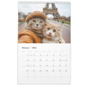 Purrfect Passport – 2026 Traveling Cat Calendar Kalender (Feb 2026)