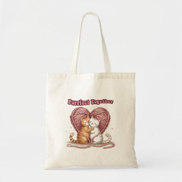Purrfect samen tote bag
