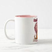 Purrfect samen tweekleurige koffiemok (Links)