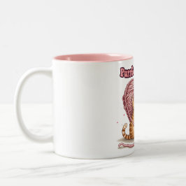 Purrfect samen tweekleurige koffiemok