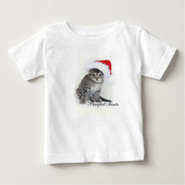 Purrfect Santa t-shirt