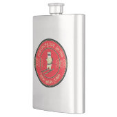 Purrfect-Slope Skiën met Santa Claw Flask Flacon (Links)