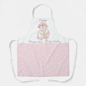 Purrfect tante lieve kat gepersonaliseerd schort (Voorkant)