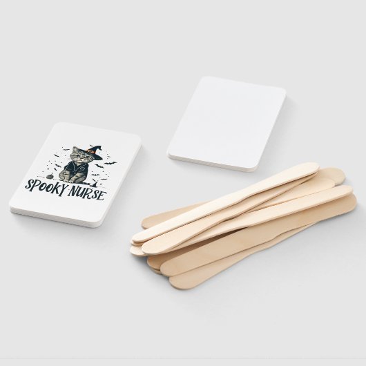 Purrfect voor Nachtdiensten - One Spooky Nurse Cat Handwaaier (Niet-gemonteerd)