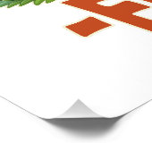 Purrfect Vriend pun Schattigee oranje kat kitten c Foto Afdruk (Hoek)