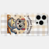 "Purrfecte biscuitjes, komt eraan" Kneedkat Case-Mate iPhone Case (Achterkant (horizontaal))