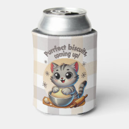 "Purrfecte biscuits, komen eraan" Kneedende Kat Blikjeskoeler