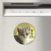 Purrfecte Dag Kitten Magneet (Insitu (Vaatwasser))