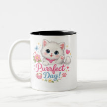 Purrfecte Dag Mopshond Koffiemok