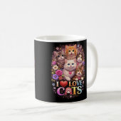 Purrfecte Hartjes Koffiemok (Voorkant rechts)