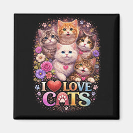 Purrfecte Hartjes Magneet