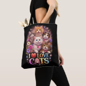 Purrfecte Hartjes Tote Bag (Dichtbij)