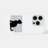 Purrfecte Kattenliefhebber Cadeau iPhone Hoesje (Achterkant horizontaal)