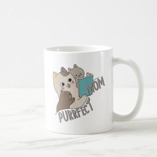 Purrfecte Moeder Koffiemok (Rechts)