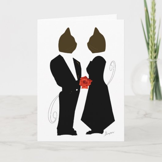 Purrfecte Verloofdheidskaart Kaart (Voorkant)