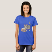 Purrfecte Zakdoekendoos Kat T-shirt (Voorkant volledig)