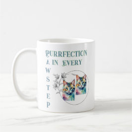 Purrfection in Every Pawstep Koffiemok