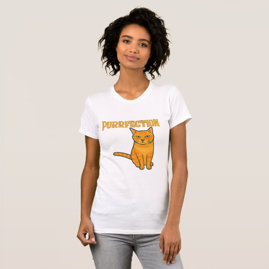 Purrfection T-shirt (Voorkant volledig)