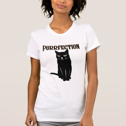 Purrfection  t-shirt (Voorkant)