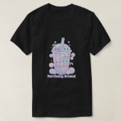 Purrfectly Brewed T-shirt (Design voorkant)