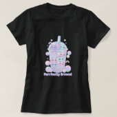 Purrfectly Brewed T-shirt (Design voorkant)