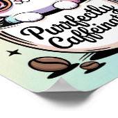 Purrfectly Caffeinated Poster (Hoek)