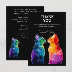🌈  Purrfectly Jouw: Purrfectly  Bedankkaart