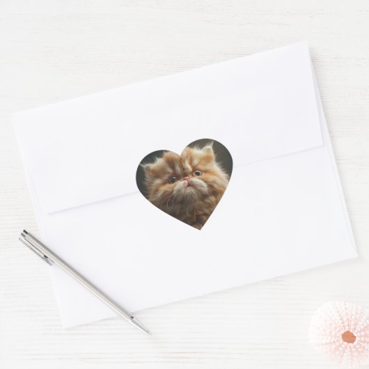Purrfectly Loved Hart Sticker (Envelop)