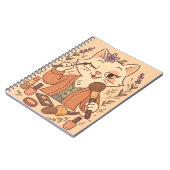 Purrfectly Messy Notes Notitieboek (Linkerzijde)