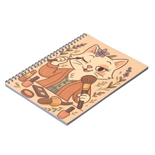 Purrfectly Messy Notes Notitieboek (Linkerzijde)