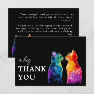 🌈 Purrfectly Van Jou: Purrfectly Groot Bedankkaart