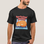Purrfessional Napper Cat Humor T-shirt (Voorkant)