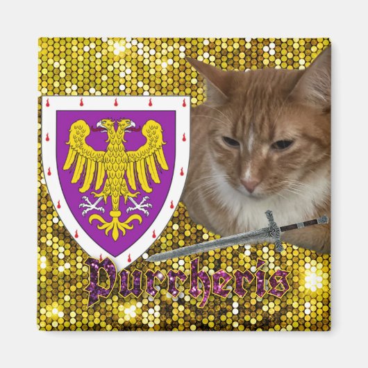Purrheris magnet (Voorkant)