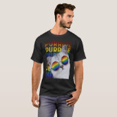 Purride Cat Lgbt Gay Pride Cat Kat 1 T-shirt (Voorkant volledig)
