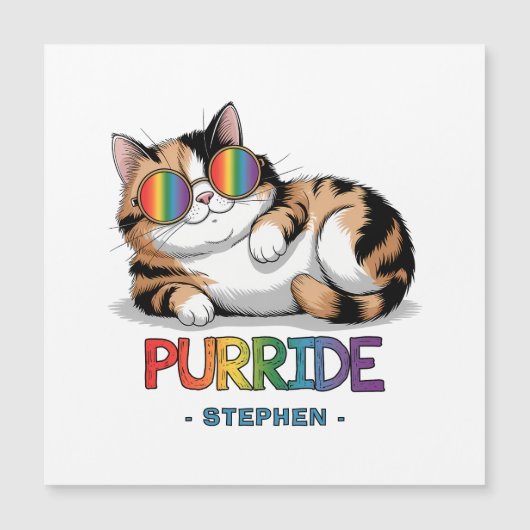 Purride - Cool Cat Pride | LGBTQ (Voorkant)