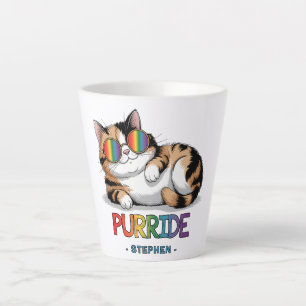 Purride - Cool Cat Pride LGBTQ Latte Mok